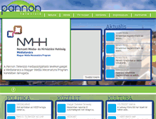 Tablet Screenshot of pannontv.eu
